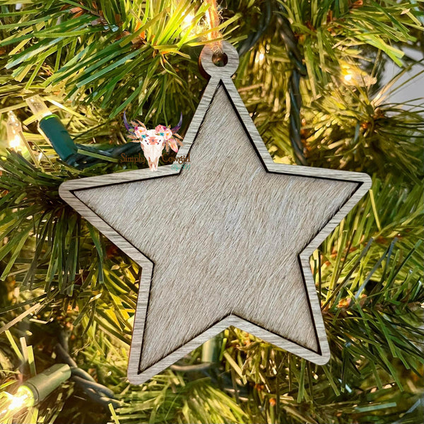 Cowhide Ornaments