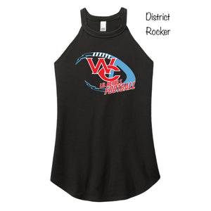 Lil Rebels Football District Rocker Tank