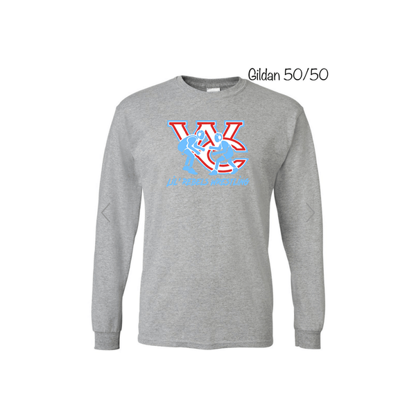 Lil Rebels Wrestling Gildan 50/50 Blend Long Sleeve - Adult Unisex