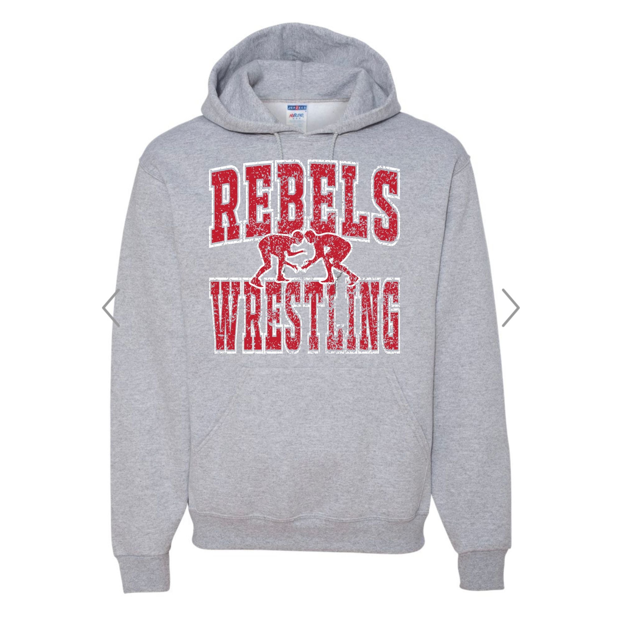 WCMS Rebel Wrestling Hoodies - Unisex Adult