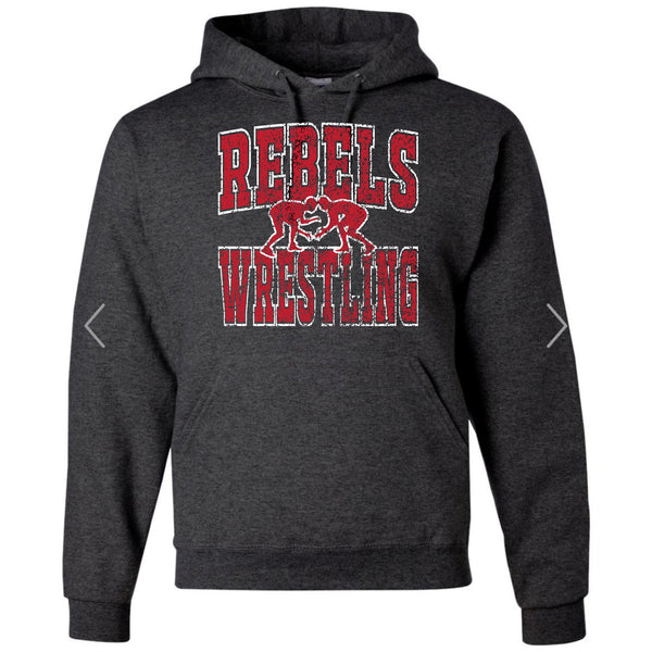 WCMS Rebel Wrestling Hoodies - Unisex Adult