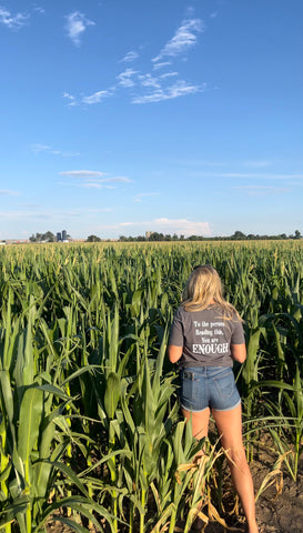 You are ENOUGH CattleGrounds Logo T