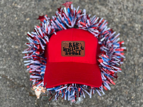 July 4th Ponytail Hats