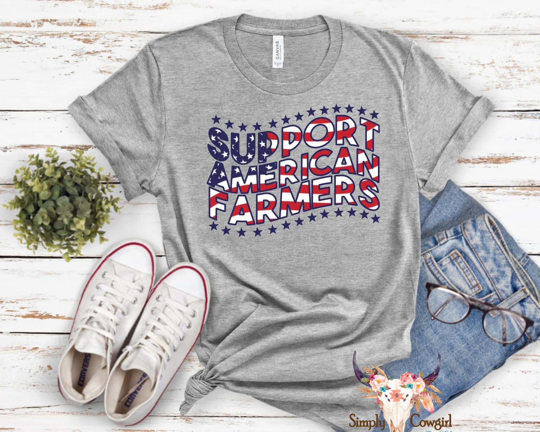 Support American Farmers Tee