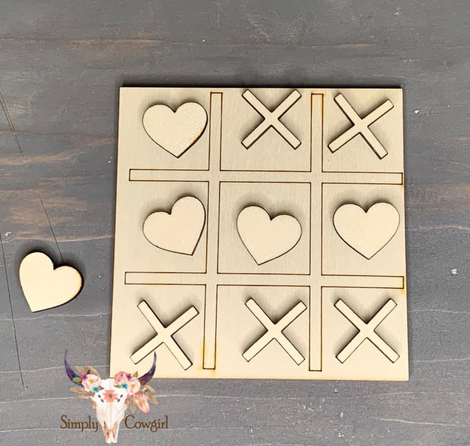 Valentine’s Day Tic Tac Toe Boards