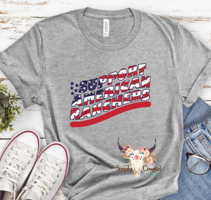 Support American Ranchers Tee